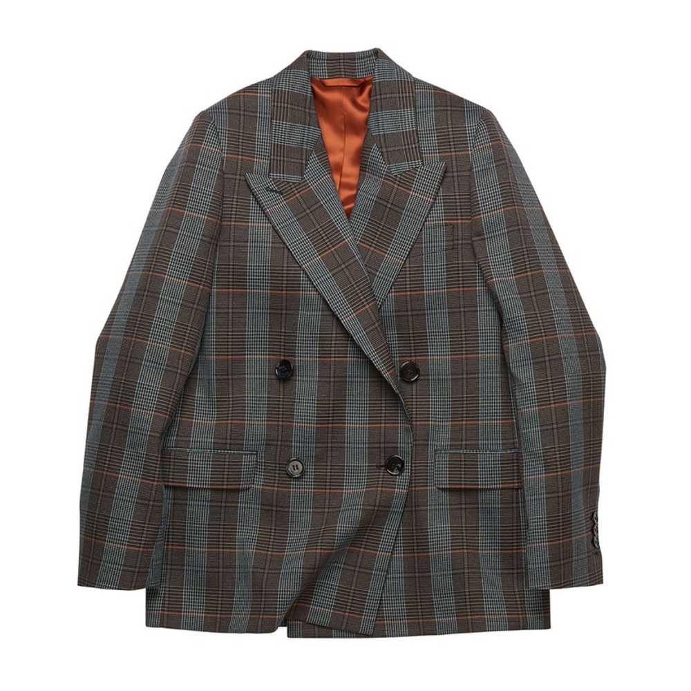 NWT Acne Studios Checked Blazer Size 36